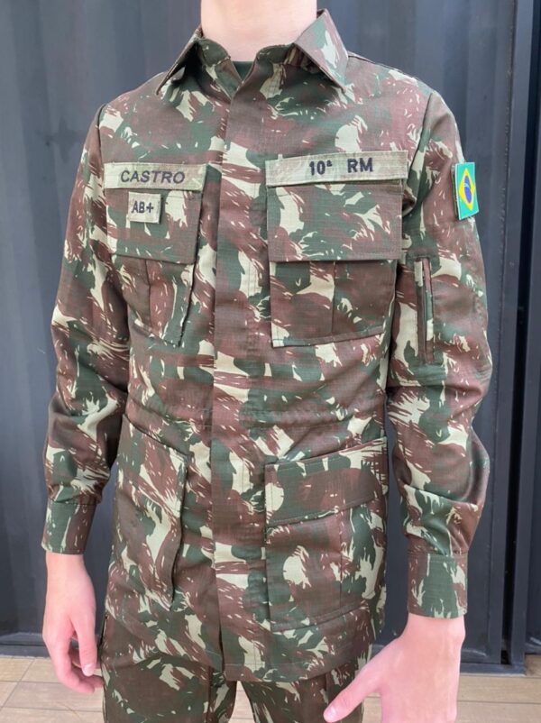 UNIFORME CAMUFLADO EXÉRCITO BRASILEIRO MASCULINO IBM - Imagem 4